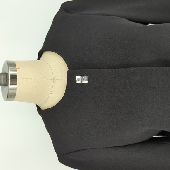 Zara Boxy Jacket Black XS mod retro Business casual classic preppy office fall - Picture 3 of 8